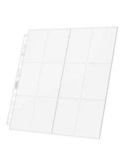 Ultimate Guard 24-Pocket QuadRow Pages Side-Loading Transparente (10) de Ultimate Guard en Cajas para Cartas | La Cueva Roja