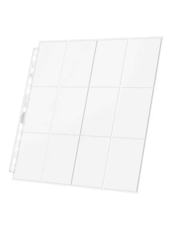 Ultimate Guard 24-Pocket QuadRow Pages Side-Loading Transparente (10) de Ultimate Guard en Cajas para Cartas | La Cueva Roja