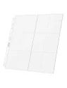 Ultimate Guard 24-Pocket QuadRow Pages Side-Loading Transparente (10) de Ultimate Guard en Cajas para Cartas | La Cueva Roja