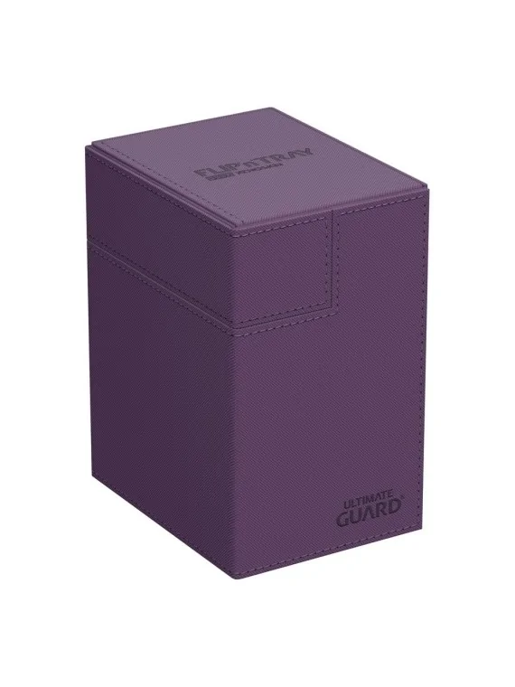 Ultimate Guard Flip'n'Tray 133+ XenoSkin Violeta de Ultimate Guard en Cajas para Cartas | La Cueva Roja