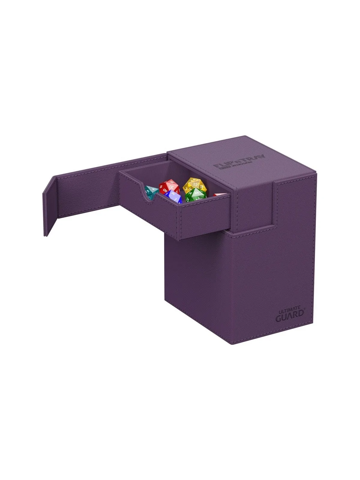 Ultimate Guard Flip'n'Tray 133+ XenoSkin Violeta de Ultimate Guard en Cajas para Cartas | La Cueva Roja