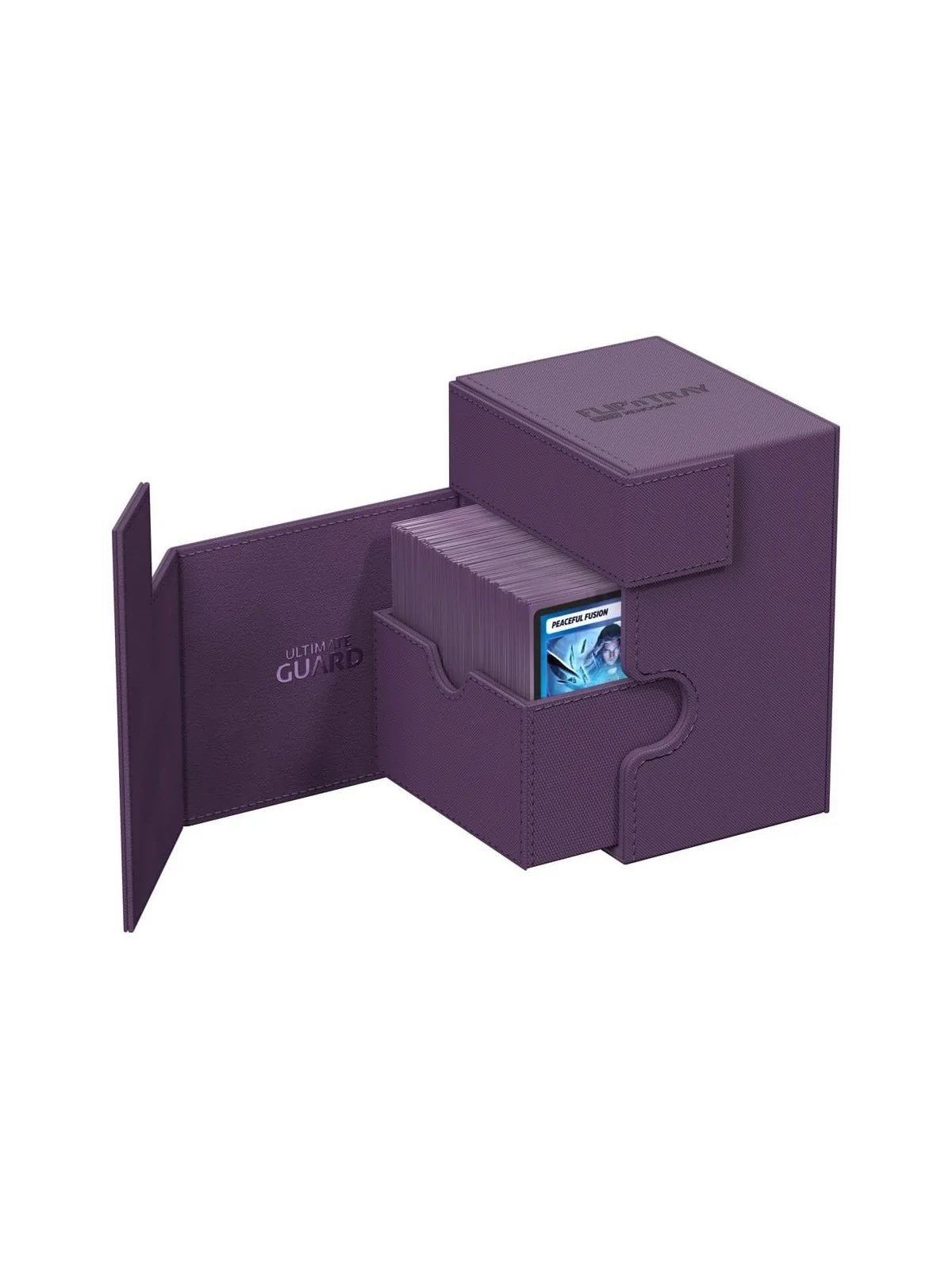 Ultimate Guard Flip'n'Tray 133+ XenoSkin Violeta de Ultimate Guard en Cajas para Cartas | La Cueva Roja