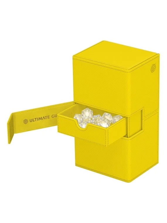 Ultimate Guard Twin Flip'n'Tray 200+ Xenoskin Summer Edition 2025 (Dandelion) de Ultimate Guard en Cajas para Cartas | La Cueva 