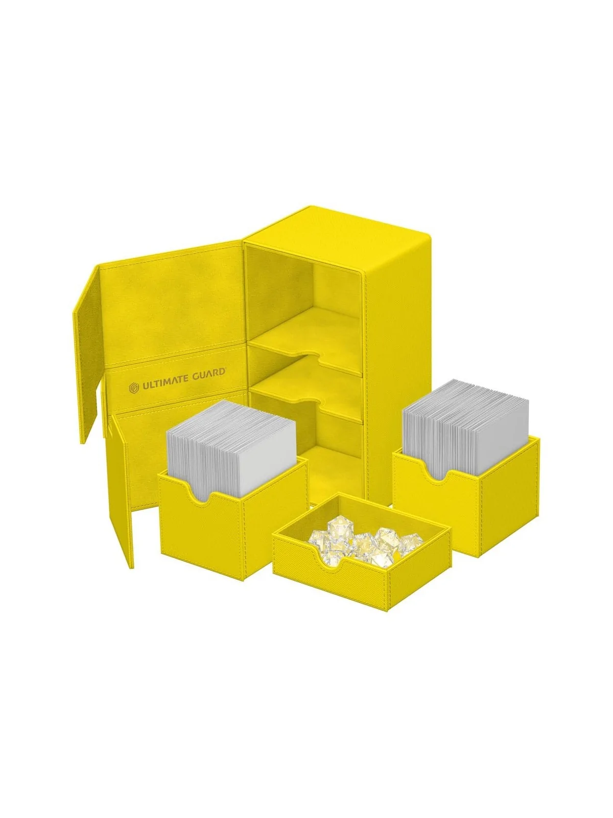 Ultimate Guard Twin Flip'n'Tray 200+ Xenoskin Summer Edition 2025 (Dandelion) de Ultimate Guard en Cajas para Cartas | La Cueva 