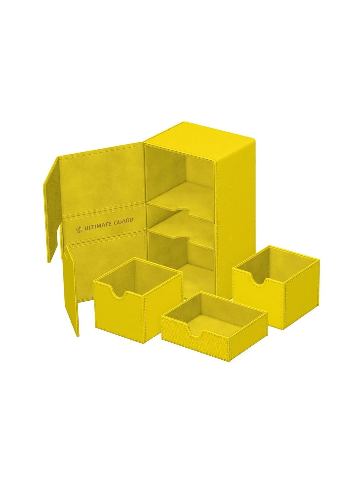 Ultimate Guard Twin Flip'n'Tray 200+ Xenoskin Summer Edition 2025 (Dandelion) de Ultimate Guard en Cajas para Cartas | La Cueva 
