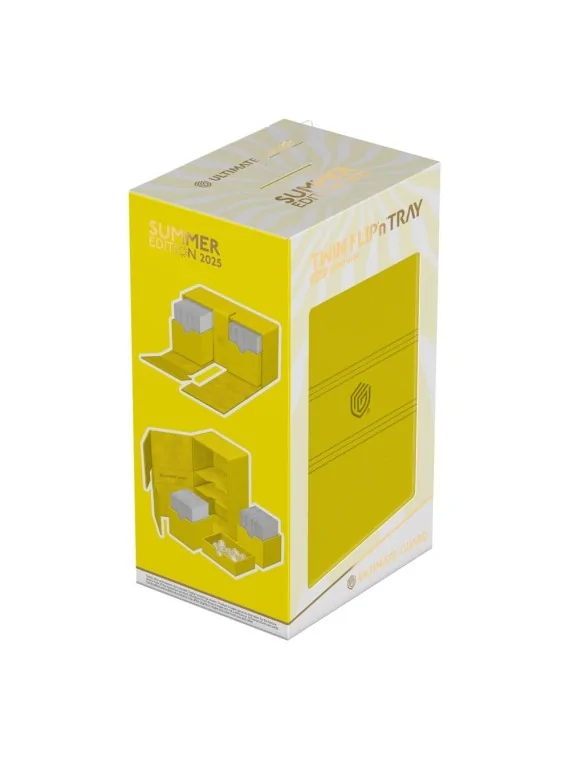 Ultimate Guard Twin Flip'n'Tray 200+ Xenoskin Summer Edition 2025 (Dandelion) de Ultimate Guard en Cajas para Cartas | La Cueva 