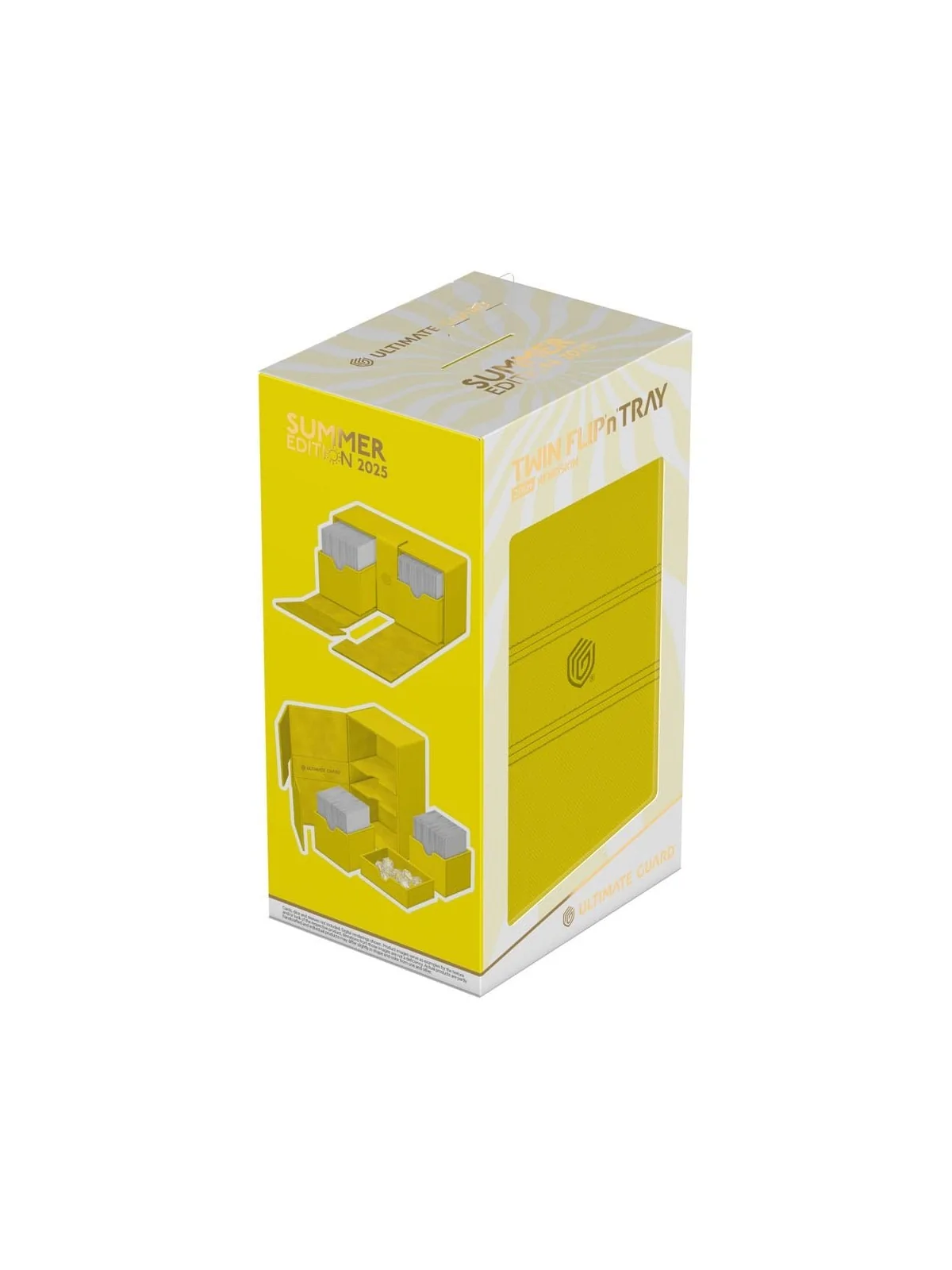 Ultimate Guard Twin Flip'n'Tray 200+ Xenoskin Summer Edition 2025 (Dandelion) de Ultimate Guard en Cajas para Cartas | La Cueva 