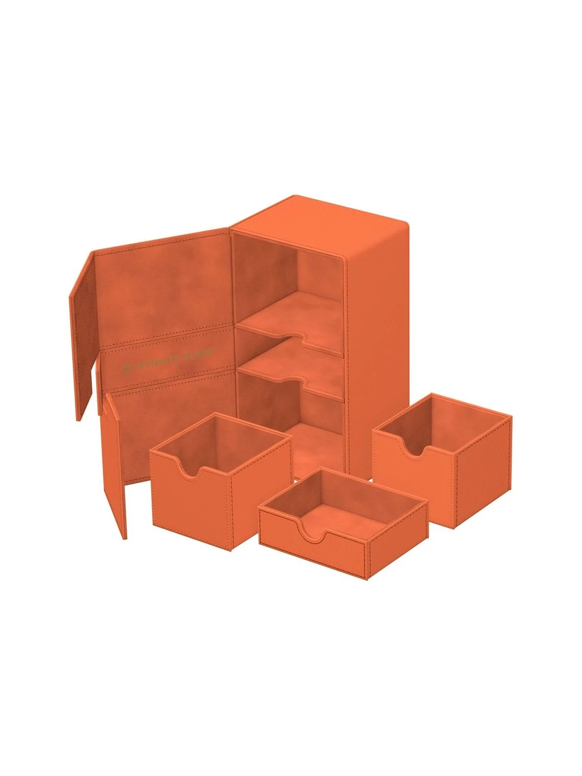 Ultimate Guard Twin Flip'n'Tray 200+ Xenoskin Summer Edition 2025 (Peach) de Ultimate Guard en Cajas para Cartas | La Cueva Roja
