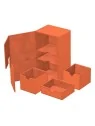 Ultimate Guard Twin Flip'n'Tray 200+ Xenoskin Summer Edition 2025 (Peach) de Ultimate Guard en Cajas para Cartas | La Cueva Roja