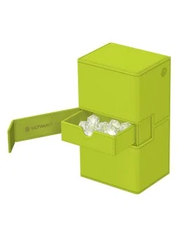 Ultimate Guard Twin Flip'n'Tray 200+ Xenoskin Summer Edition 2025 (Lime) de Ultimate Guard en Cajas para Cartas | La Cueva Roja