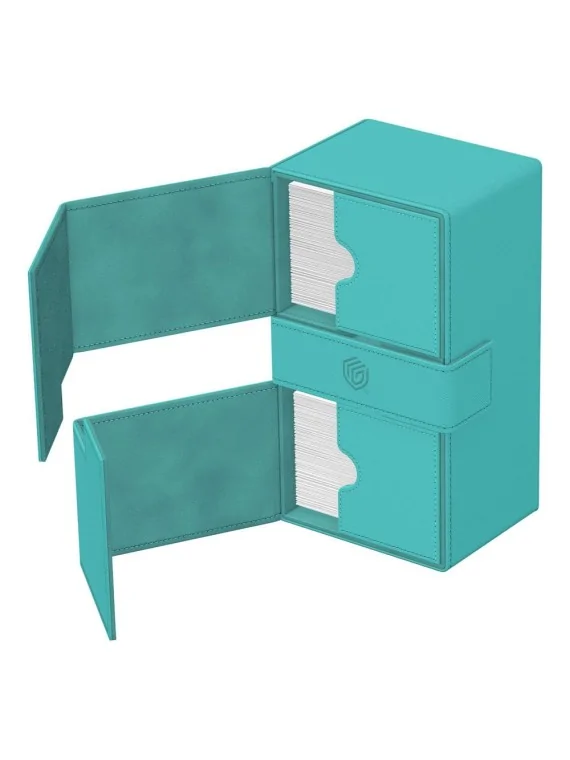 Ultimate Guard Twin Flip'n'Tray 200+ Xenoskin Summer Edition 2025 (Lagoon) de Ultimate Guard en Cajas para Cartas | La Cueva Roj