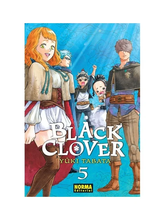 Black Clover 05 de Norma Editorial en Mangas | La Cueva Roja