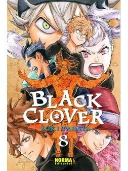 Black Clover 08 de Norma Editorial en Mangas | La Cueva Roja