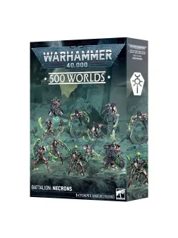 500 Worlds Battalion: Necrons (49-51) de Games Workshop en WARHAMMER 40.000 | La Cueva Roja
