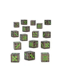 Necrons: Destroyer Cult Dice (49-47) de Games Workshop en WARHAMMER 40.000 | La Cueva Roja