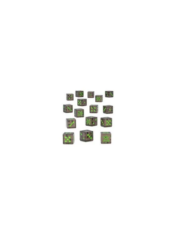 Necrons: Destroyer Cult Dice (49-47) de Games Workshop en WARHAMMER 40.000 | La Cueva Roja