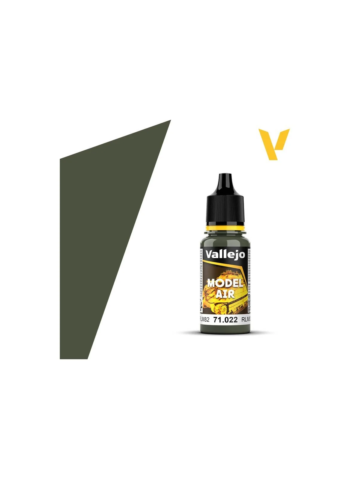 RLM82 Hellgrün Model Air Vallejo 18ml (71022) de Vallejo en Model Air | La Cueva Roja
