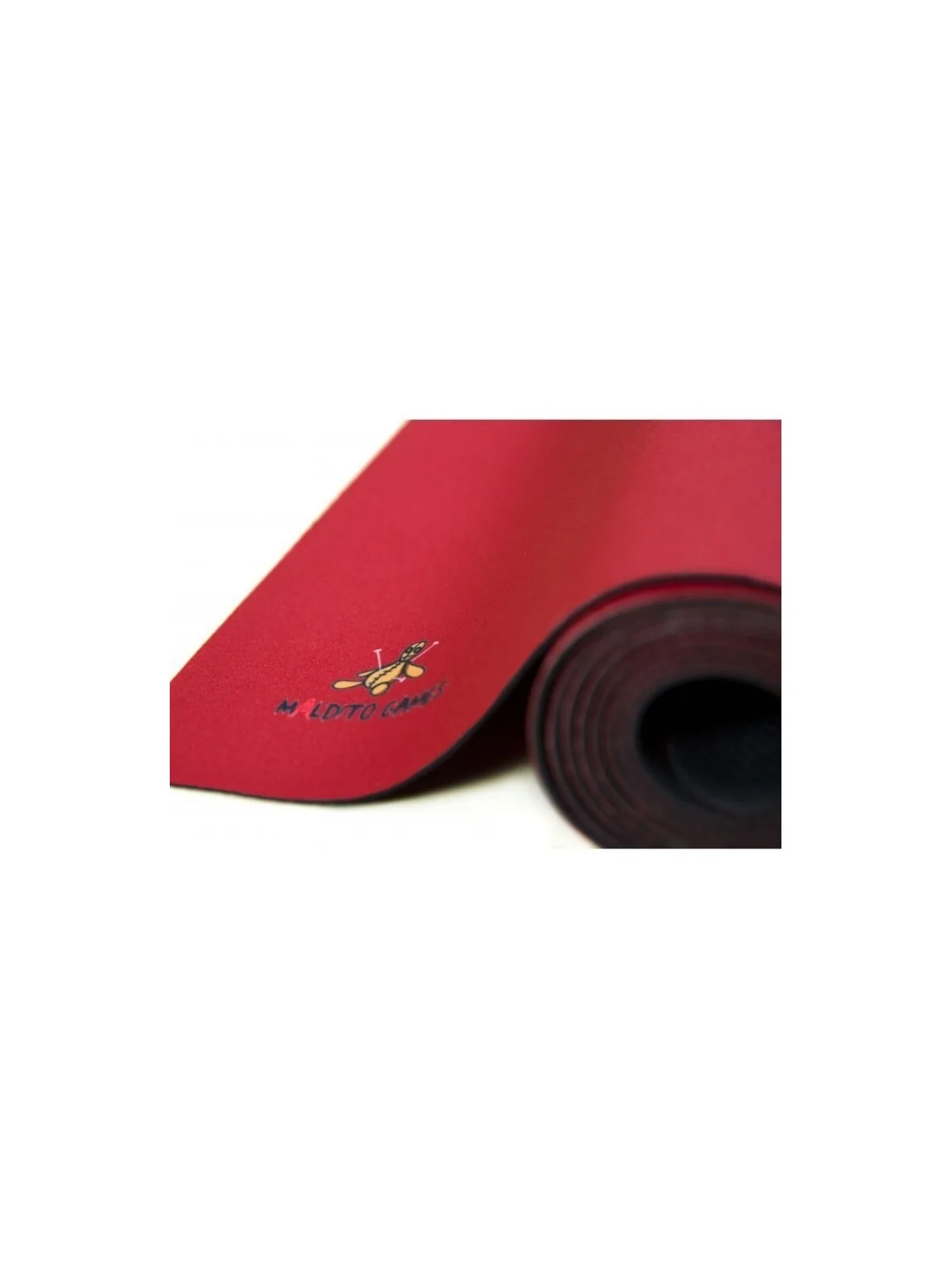 Tapete de Neopreno 150x90cm - Rojo Liso de Maldito Games en Tapetes | La Cueva Roja