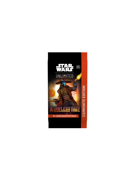 Star Wars Unlimited: A Lawless Time Carbonite Boosters (12) de Fantasy Flight Games en Star Wars: Unlimited | La Cueva Roja