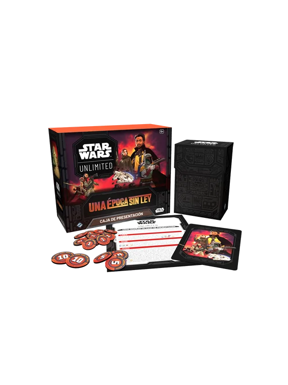Star Wars Unlimited: Una Época sin ley Caja de Presentación de Fantasy Flight Games en Star Wars: Unlimited | La Cueva Roja