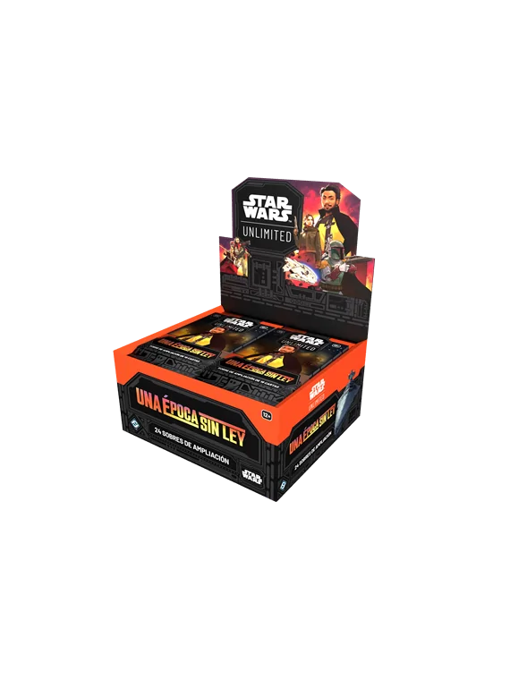 Star Wars Unlimited: Una Época sin Ley Expositor Sobres (24) ING de Fantasy Flight Games en Star Wars: Unlimited | La Cueva Roja