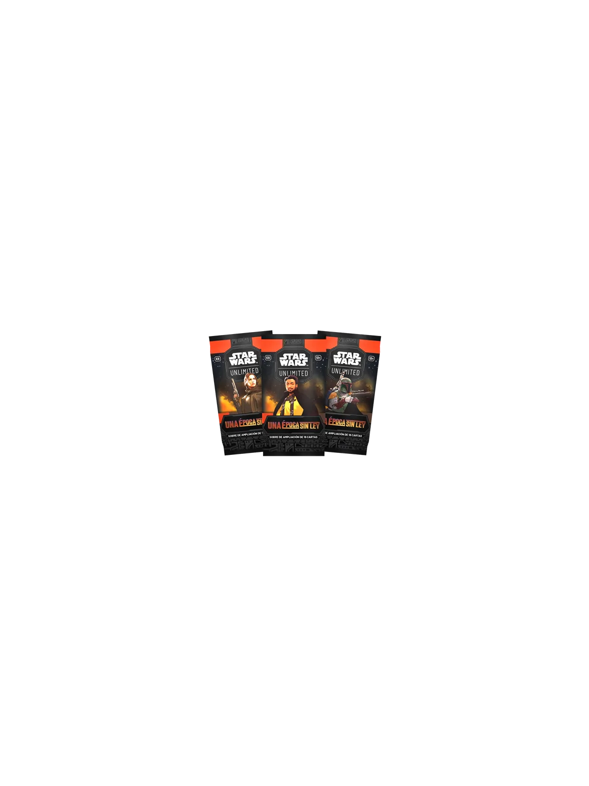 Star Wars Unlimited: Una Época sin Ley Expositor Sobres (24) ESP de Fantasy Flight Games en Star Wars: Unlimited | La Cueva Roja
