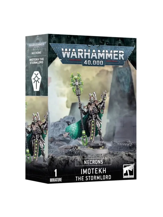 Necrons: Imotekh el Señor de la Tormenta (49-63) de Games Workshop en WARHAMMER 40.000 | La Cueva Roja