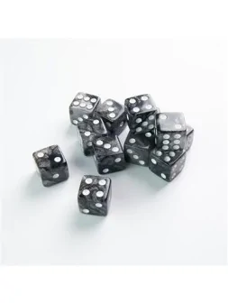 Moon D6 Dice Set 16 mm (12 pcs) de Gamegenic en Dados | La Cueva Roja