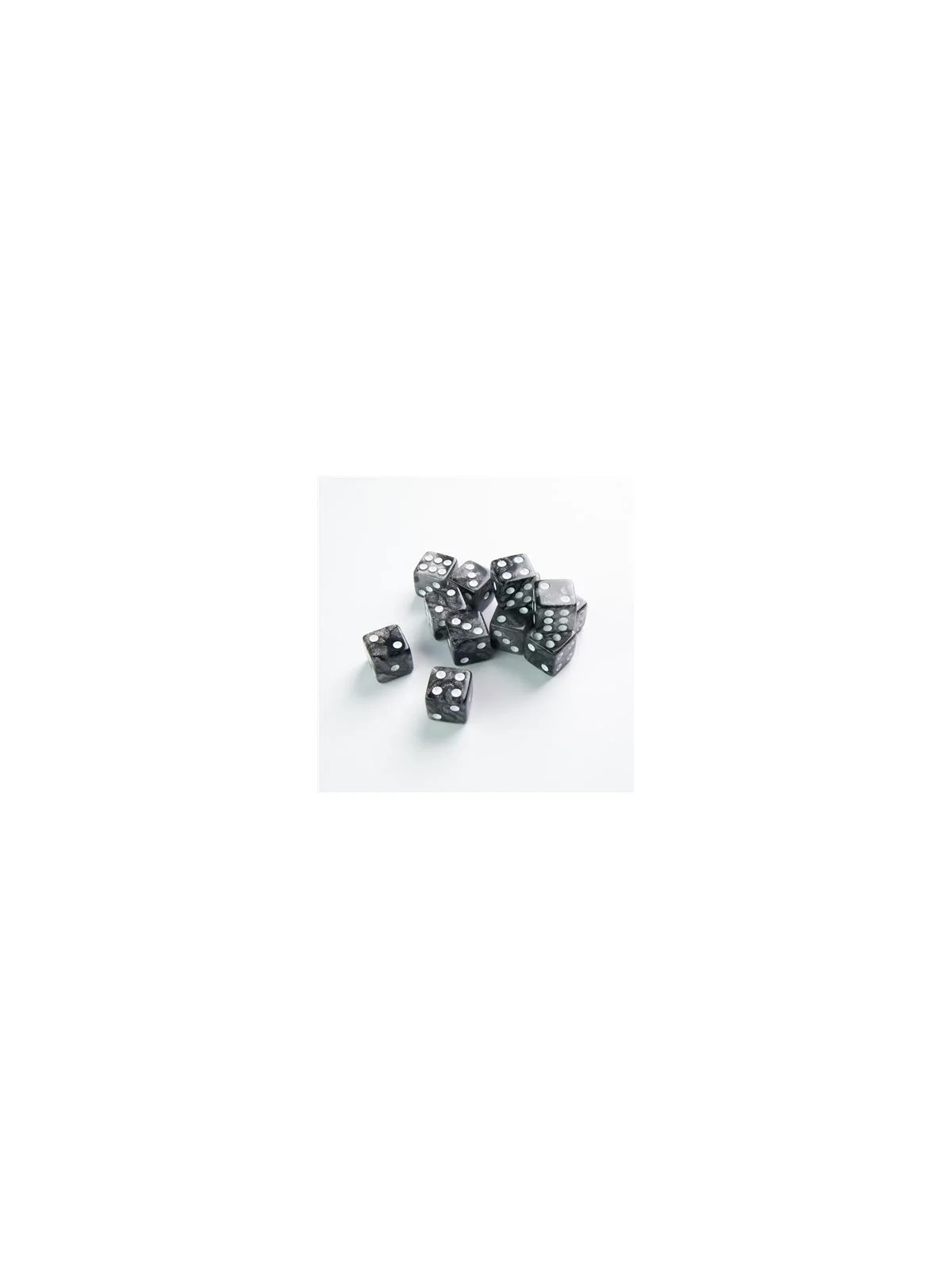 Moon D6 Dice Set 16 mm (12 pcs) de Gamegenic en Dados | La Cueva Roja