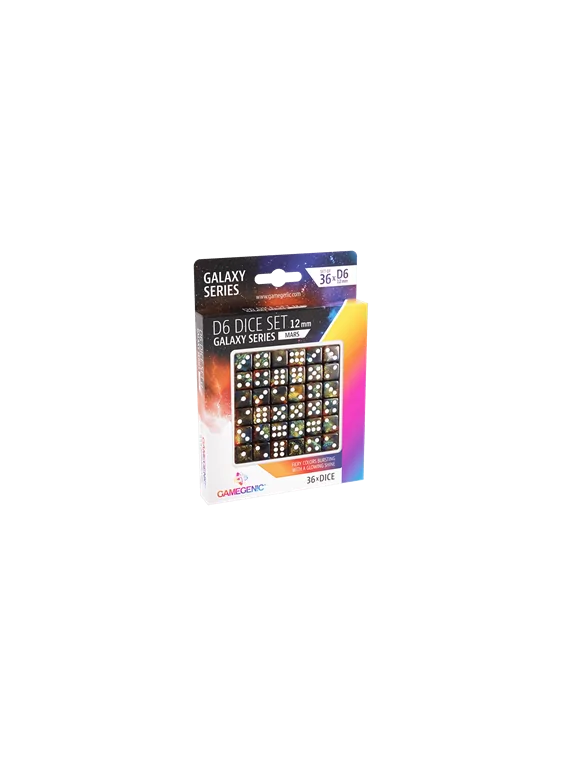 Mars D6 Dice Set 12 mm (36 pcs) de Gamegenic en Dados | La Cueva Roja