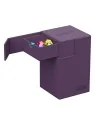 Ultimate Guard Flip'n'Tray 100+ XenoSkin Monocolor Violeta de Ultimate Guard en Cajas para Cartas | La Cueva Roja