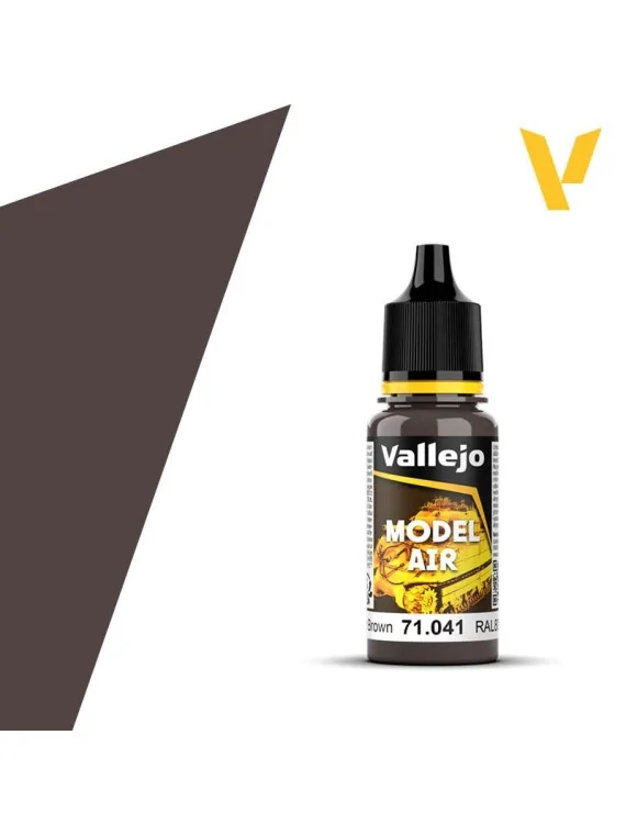 RAL8017 Rotbraun Model Air Vallejo 18ml (71041) de Vallejo en Model Air | La Cueva Roja
