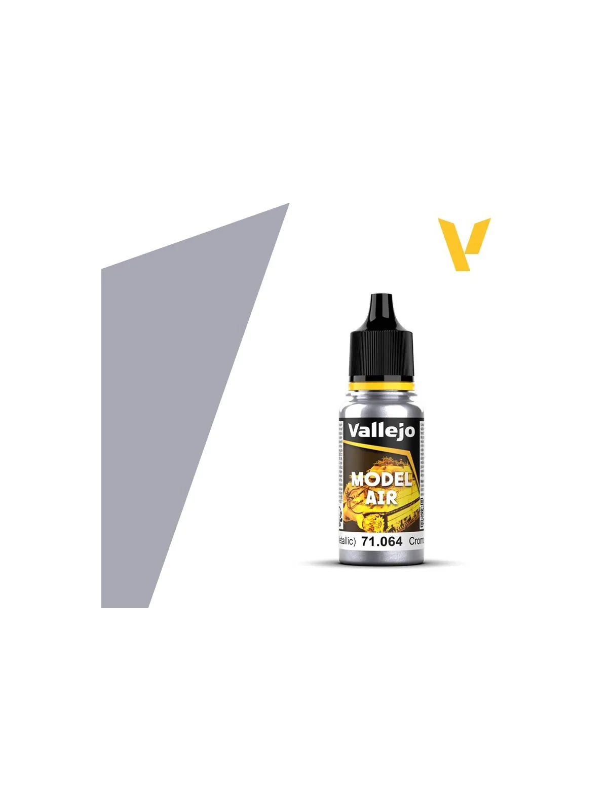 Cromo Metalizado Model Air Vallejo 18ml (71064) de Vallejo en Model Air | La Cueva Roja