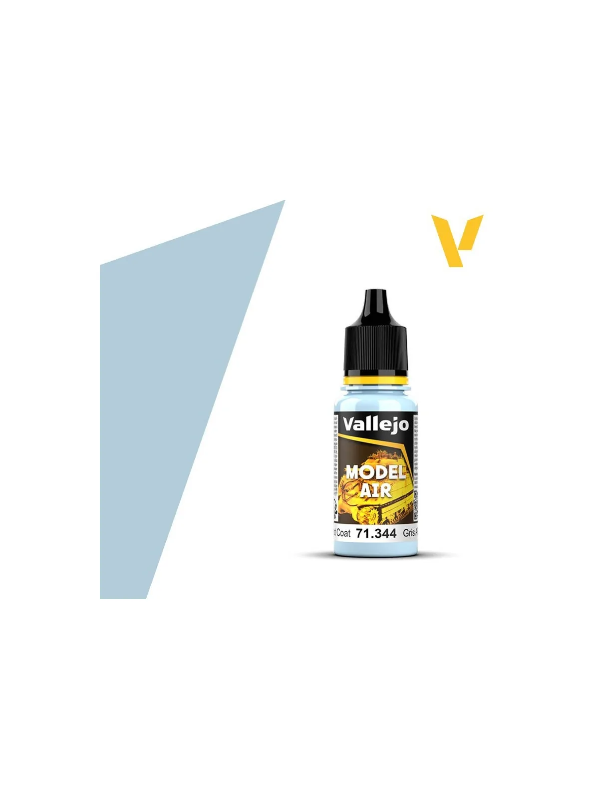 Gris AF Ruso Model Air Vallejo 18ml (71344) de Vallejo en Model Air | La Cueva Roja