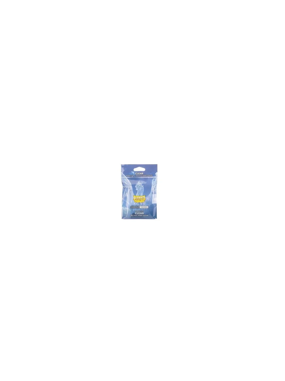 Dragon Shield: Standard Size Perfect Fit – Inner Sleeves – Thick Inner Clear (100) de Dragon Shield en Fundas | La Cueva Roja