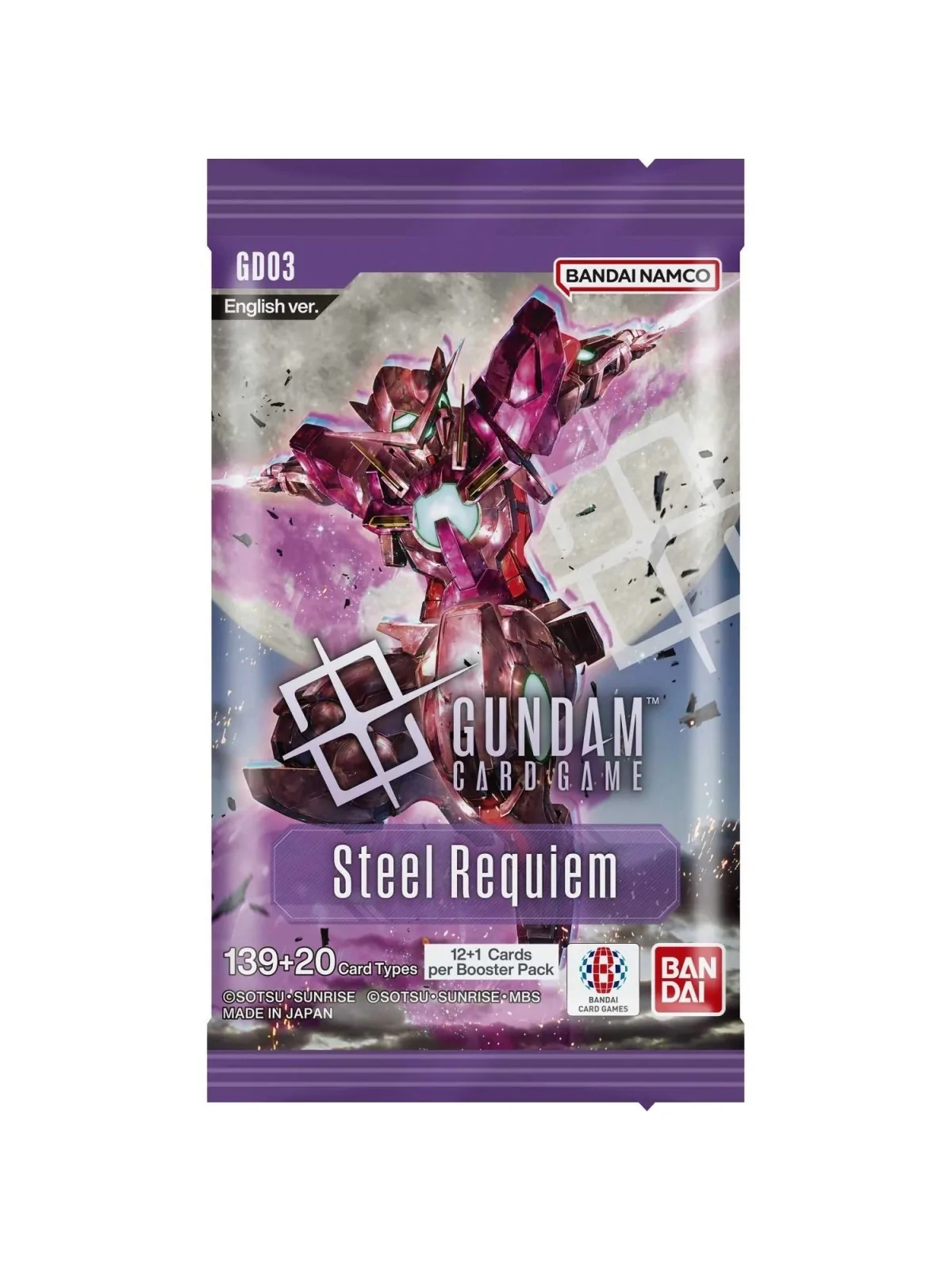 Sobre Gundam Card Game: Steel Requiem (1) de Bandai en Gundam Card Game | La Cueva Roja