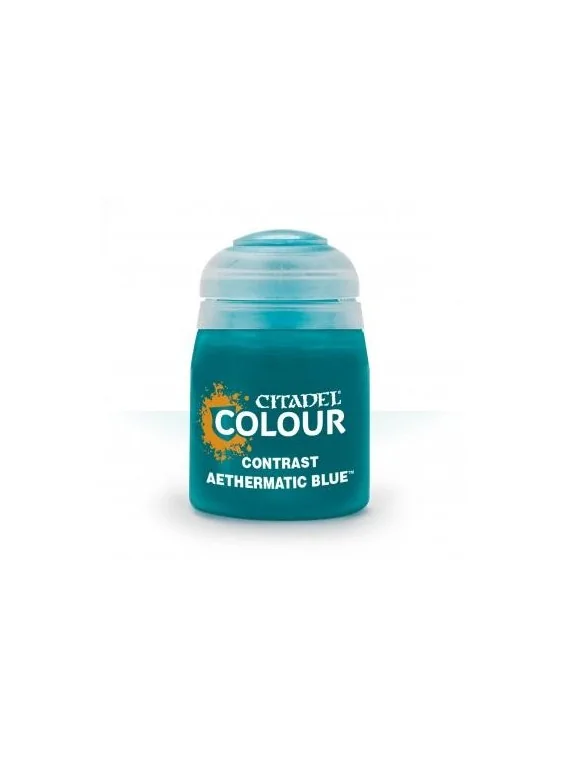 Warhammer Colour Contrast: Aethermatic Blue (29-41) de Games Workshop en Warhammer Colour | La Cueva Roja