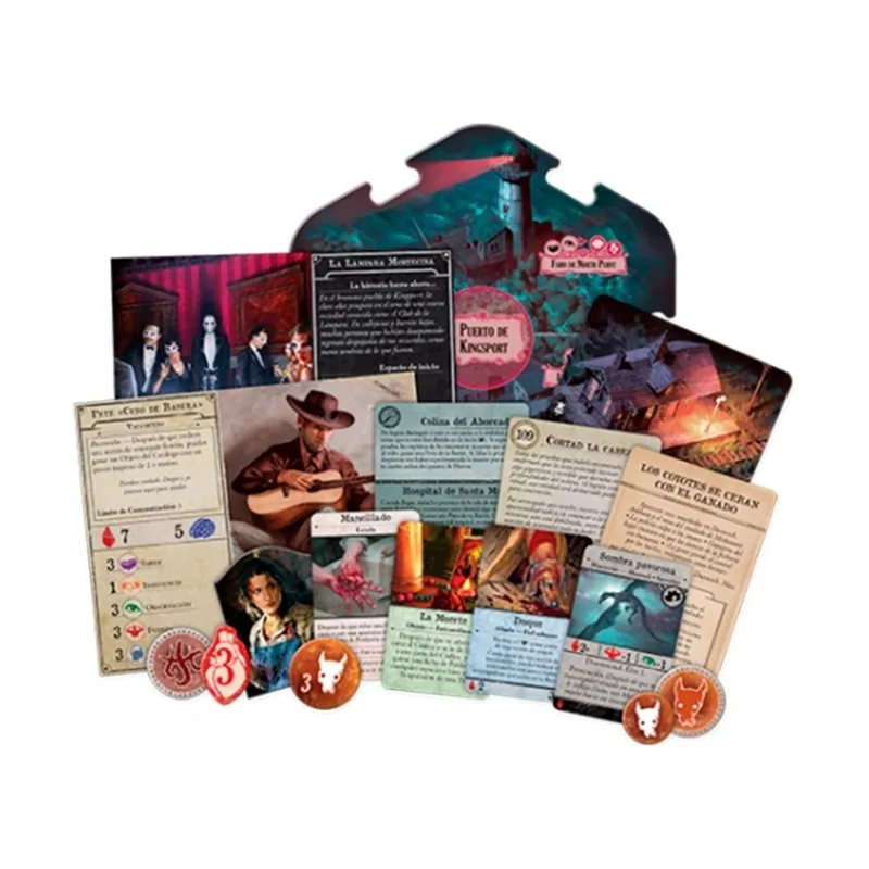 Arkham Horror: Mareas tenebrosas de Fantasy Flight Games en Juegos de Tablero | La Cueva Roja