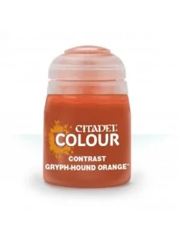 Warhammer Colour Contrast: Gryph-Hound Orange (29-11) de Games Workshop en Warhammer Colour | La Cueva Roja