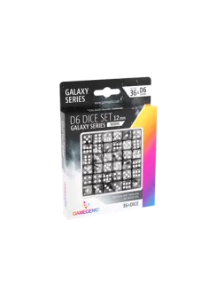 Moon D6 Dice Set 12 mm (36 pcs) de Gamegenic en Dados | La Cueva Roja