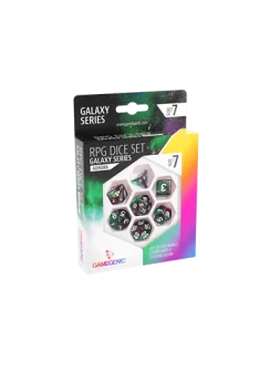 Aurora RPG Dice Set (7pcs) de Gamegenic en Dados | La Cueva Roja