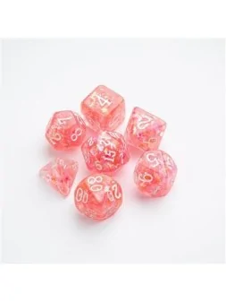 Peach RPG Dice Set (7pcs) de Gamegenic en Dados | La Cueva Roja
