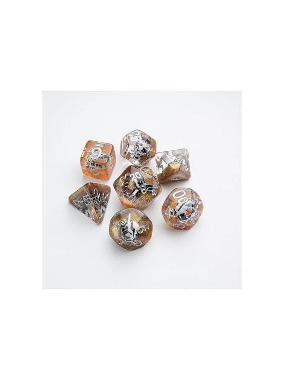 Death Valley RPG Dice Set (7pcs) de Gamegenic en Dados | La Cueva Roja