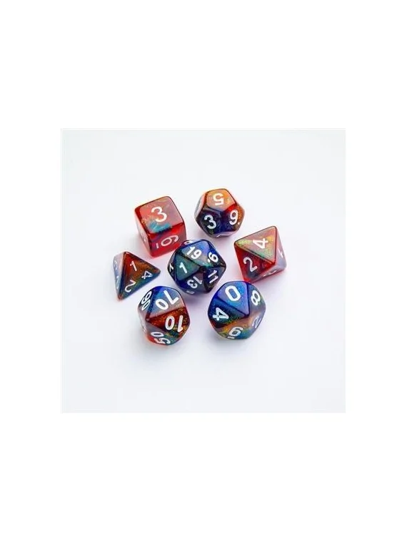 Mars RPG Dice Set (7pcs) de Gamegenic en Dados | La Cueva Roja