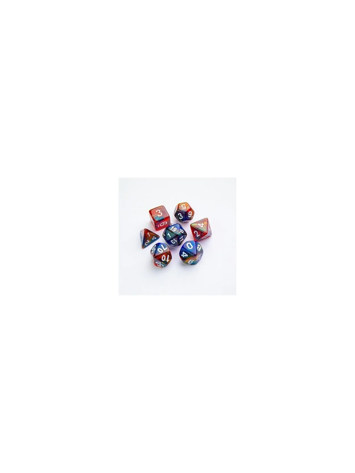 Mars RPG Dice Set (7pcs) de Gamegenic en Dados | La Cueva Roja