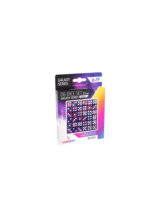 Nebula D6 Dice Set 12 mm (36 pcs) de Gamegenic en Dados | La Cueva Roja