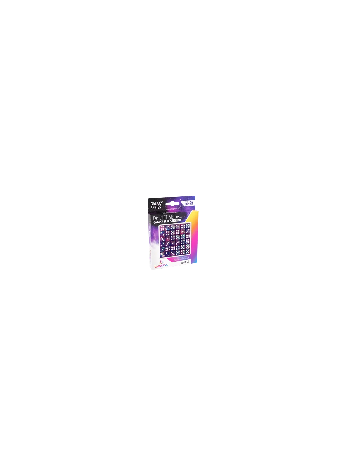 Nebula D6 Dice Set 12 mm (36 pcs) de Gamegenic en Dados | La Cueva Roja