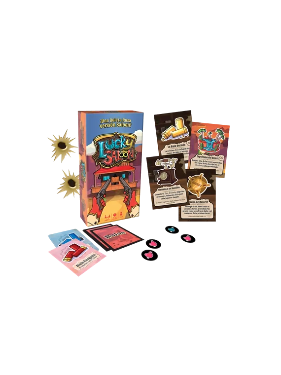Lucky Saloon de Topi Games en Juegos de Tablero | La Cueva Roja