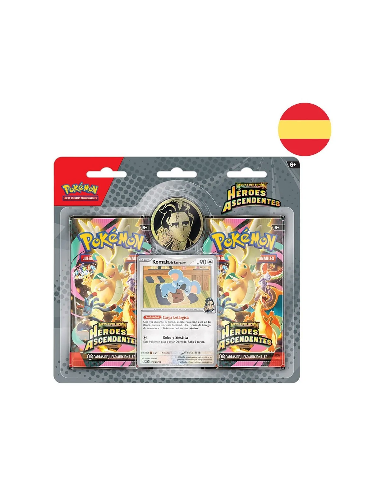 Pokemon TCG: Blíster Héroes Ascendentes de Bandai en Pokemon TCG | La Cueva Roja