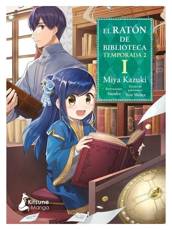 El Ratón de Biblioteca Temporada Dos 01 de Kitsune Manga en Mangas | La Cueva Roja